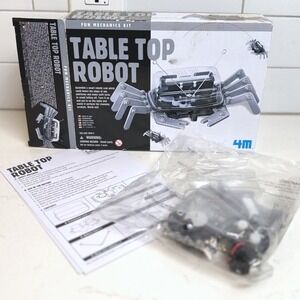 4M Fun Mechanics‎ Kit Table Top Robot Crab Build STEM Educational Toy New